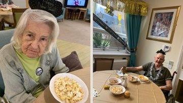 Hyde care home toasts to the New Year